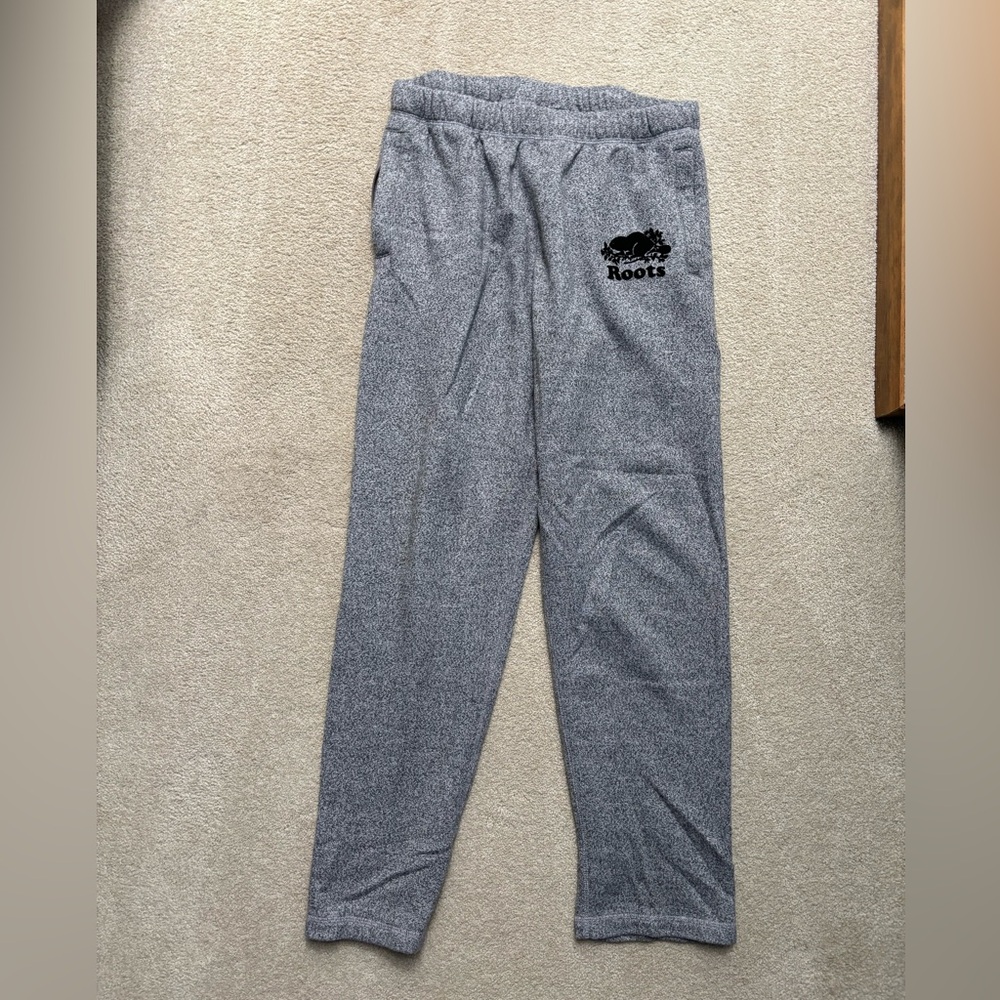 Roots - heathered grey sweat pants